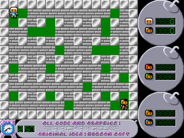 Super Bomberman atari screenshot